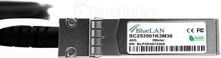 Actual product image BlueLAN Allied Telesis AT-QSFP-4SFP10G-0.5CU compatible DAC QSFP SC253501K0.5M30