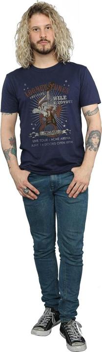 Image du produit Looney Tunes Mens Wile E Coyote Guitar Cotton T-Shirt (XXL)