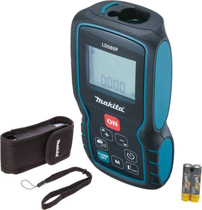 Immagine prodotto Makita Telemetro LD080P (80 m, 635 nm)