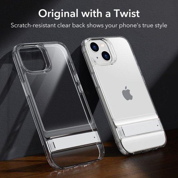 Produktbild ESR Hülle Apple iPhone 14 - Hardcase Schutzhülle Air Shield Boost Anti-Shock/Kratzfest mit Standfunk (Apple iPhone 14)