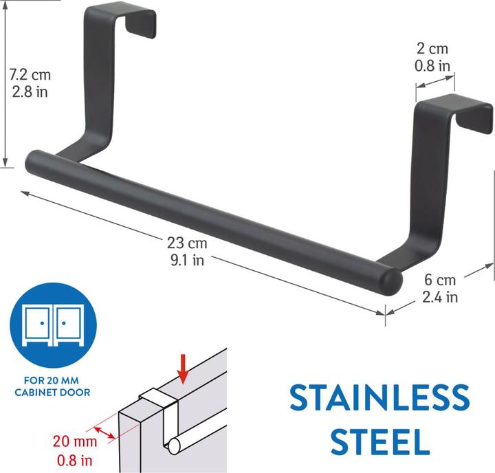Produktbild Tatkraft Türhandtuchhalter