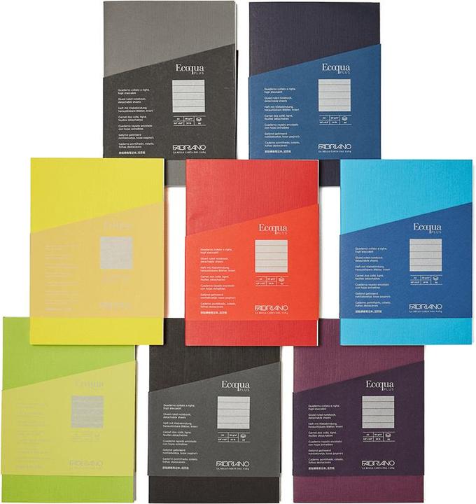 Image du produit Fabriano Cahier (A4, À rayures, Couverture souple)