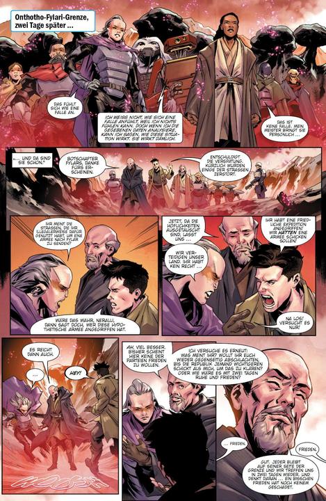 Actual product image Panini Star Wars Comics: Jedi: Fallen Order - Der dunkle Tempel (German, Paolo Villanelli, Thomas Schröder, Matthew Rosenberg, 2020)