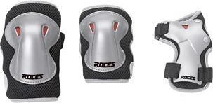 Image du produit Roces Ochraniacze na łyżworolki Super JR 3-pack czarno szare 301276 M (M, Coudes)