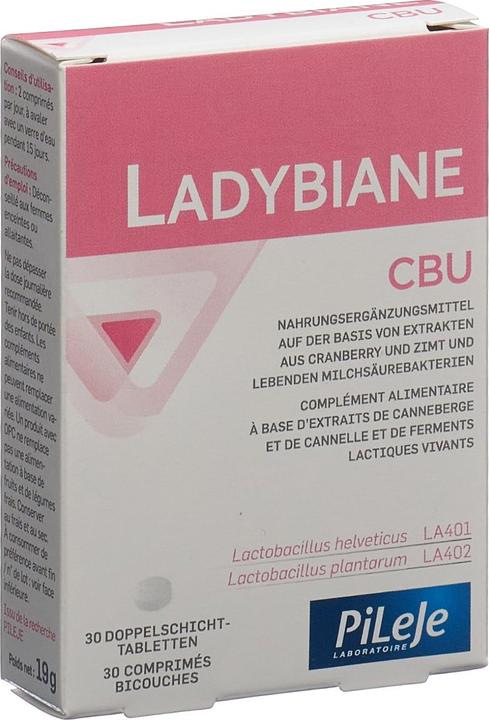 Produktbild Ladybiane CBU Schichttabletten (30 Stück, Tabletten, 32 g)