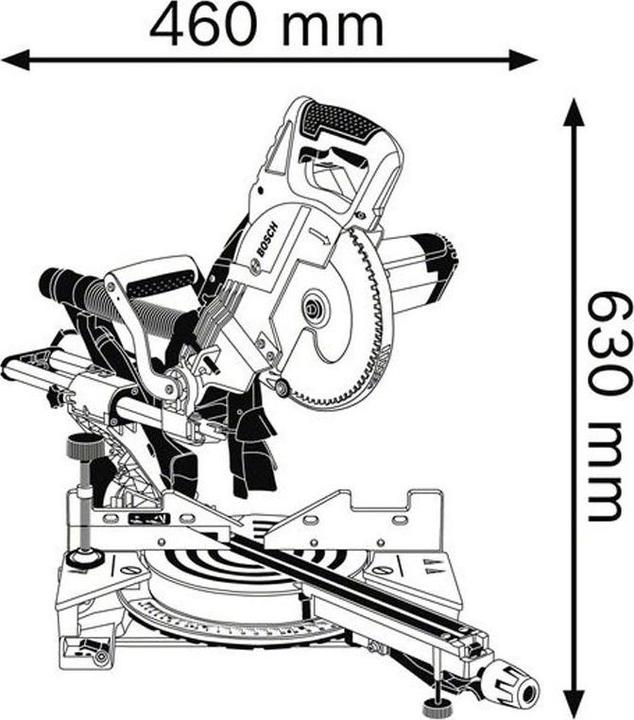 Immagine prodotto Bosch Professional GCM 8 SJL (CH)