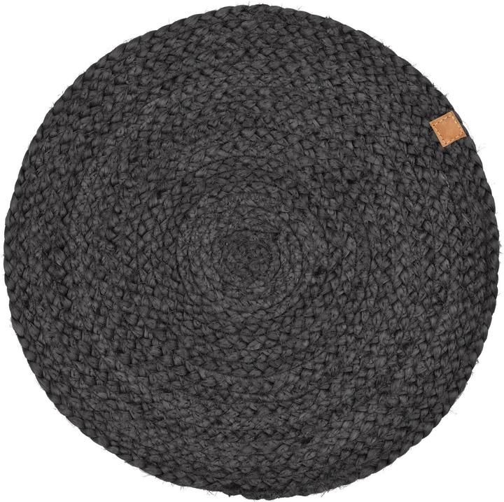 Actual product image Södahl Placemat Its all Ø 35 cm, Black (1 x, 2 x 40 x 40 cm)