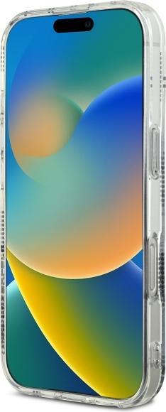 Productafbeelding Karl Lagerfeld KLHCP16LHKLPKHT iPhone 16 Pro 6,3" przezroczysty/transparante hardcase IML Karl Head E (Apple iPhone 16 Pro)