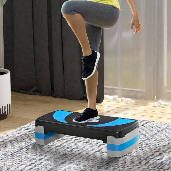 Actual product image Homcom Black+Light blue+Grey