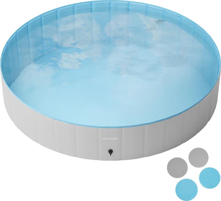 tectake dog pool Nele, foldable, with hose connection (Dog pool)