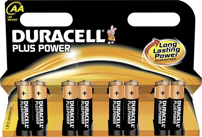 Actual product image Duracell Plus (8 pcs., AA, 2700 mAh)