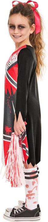Actual product image Bristol Novelty Girls Zombie Cheerleader Costume (128)