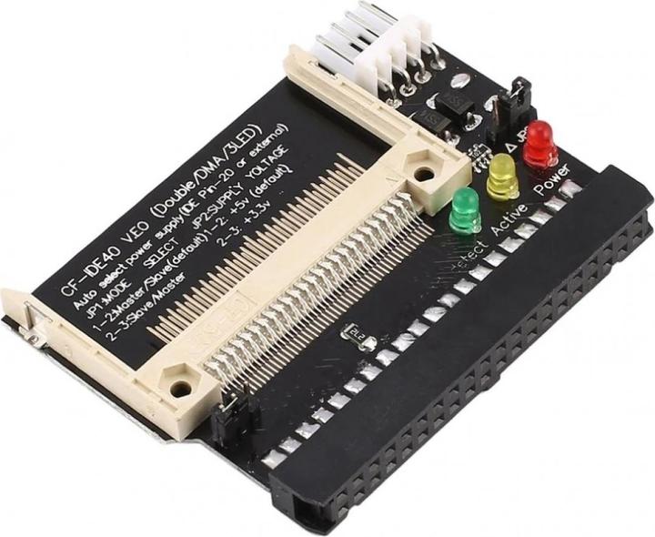 Immagine prodotto PowerGuard Adattatore da CF a IDE a 40 pin per dischi rigidi IDE su schede madri