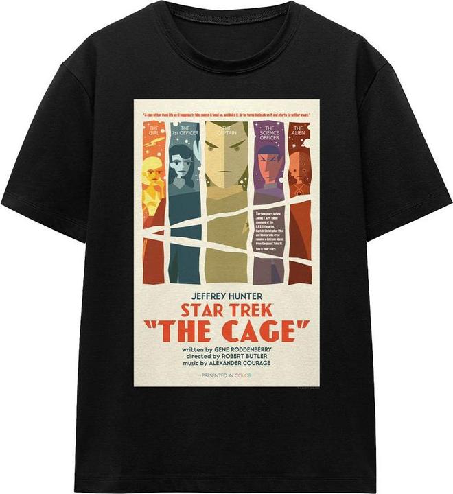 Actual product image Unisex Adult The Original Series Episode 80 T-Shirt (S)