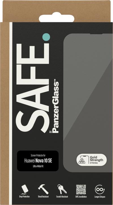 Produktbild PanzerGlass SAFE. Huawei Nova 10 SE UWF (1 Stück, Huawei Nova 10 SE)