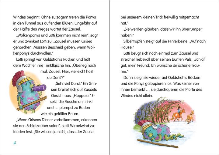 Actual product image Die Wolkenponys (Band 3) - Das verzauberte Schloss (German, Jutta Berend, Barbara Rose, 2022)