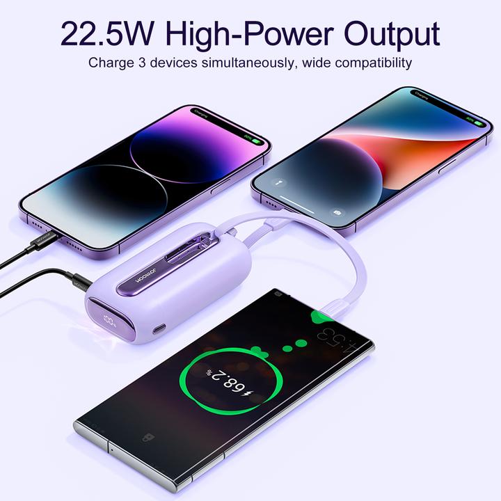 Immagine prodotto Joyroom Serie colorata (10000 mAh, 22.50 W, 37 Wh)