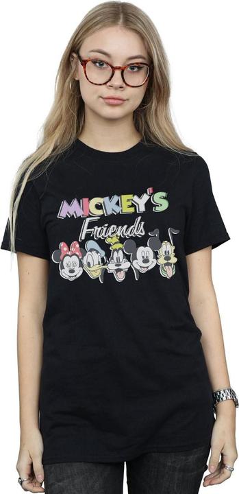Immagine prodotto Disney Mickey Mouse Friends Faded Nostalgia Maglietta Ampia Donna (L)