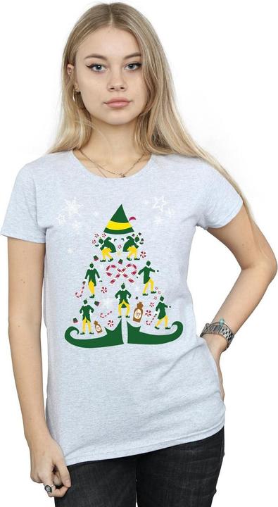 Produktbild Elf Christmas Tree TShirt (S)