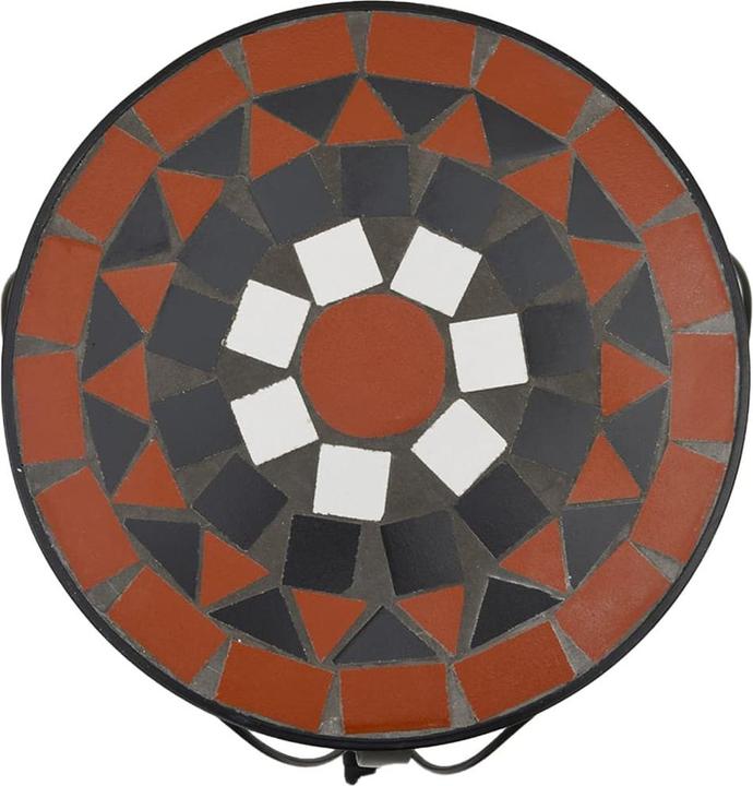 Actual product image VidaXL Pflanzenständer 3 Stk. Terrakottarot und Keramik