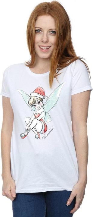 Immagine prodotto Disney Tinkerbell Christmas Fairy Maglietta Donna (M)