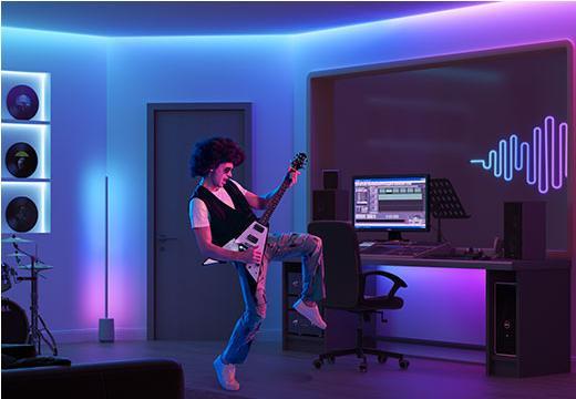 Actual product image Govee LED stripe (RGBIC, 500 cm, Indoor)