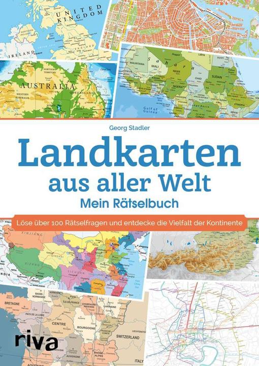 Image du produit Landkarten aus aller Welt – Mein Rätselbuch (Allemand, George Stadler, Benjamin Stadler, 2022)