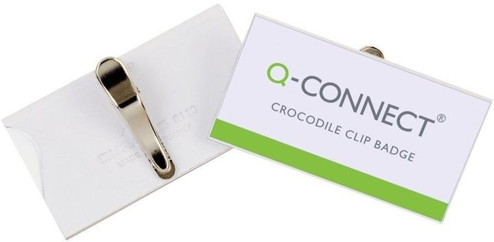 Produktbild Q-Connect Namensschilder mit Krokoklemme