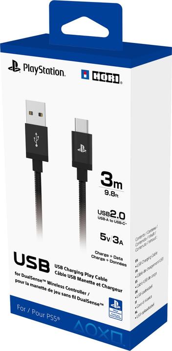 Actual product image HORI DualSense Charging Cable (PS5)