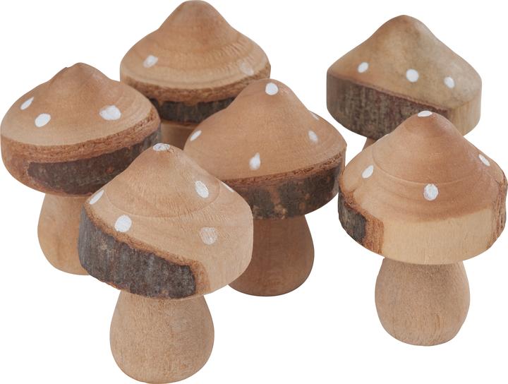 Image du produit VBS Mouches, bois, environ 3cm, 6 pièces