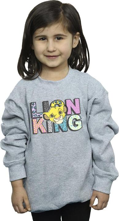 Image du produit Disney - Sweat THE LION KING PATTERN LOGO - Fille (104)