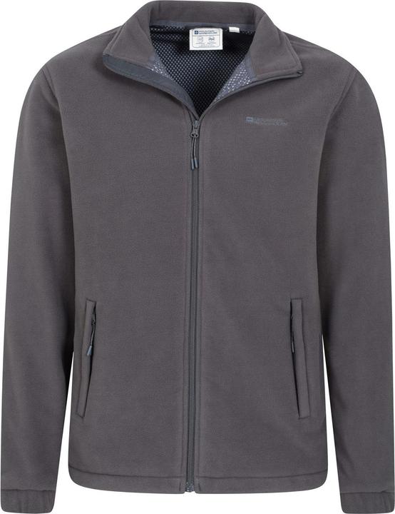 Actual product image Mountain Warehouse Mens Bernard II Windproof Fleece Jacket (XXL)
