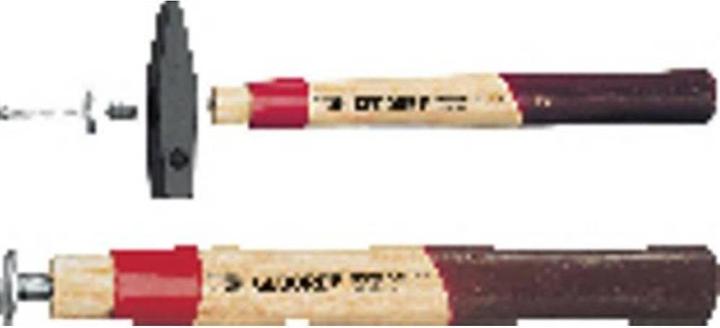 Actual product image Gedore E 600 H-2000 Spare handle ROTBAND-PLUS Hickory 400 mm