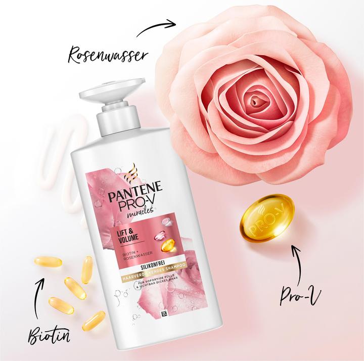 Produktbild Pantene Pro-V Lift & Volume Shampoo (500 ml, Flüssiges Shampoo)