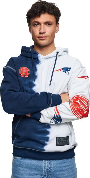 Immagine prodotto Recovered Re:covered Felpa con cappuccio in pile - INK DYE New England Patriots - XL (XL)