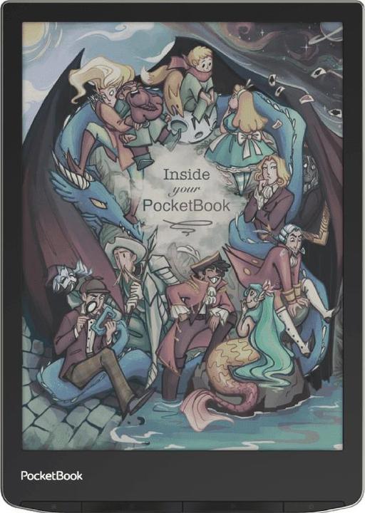 Productafbeelding PocketBook InkPad Color 2 (7.80", 32 GB, Maanzilver)