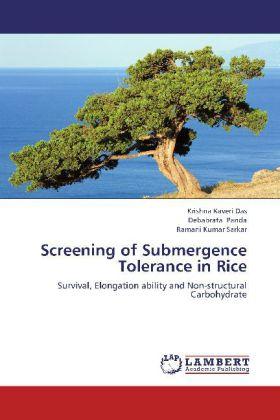 Produktbild Screening of Submergence Tolerance in Rice (Debabrata Panda, Ramani Kumar Sarkar, Krishna Kaveri Das, 2012)
