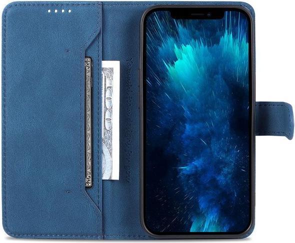 Produktbild MU Classic Retro Leder Bookcover Hülle (Apple iPhone 13 Pro Max)