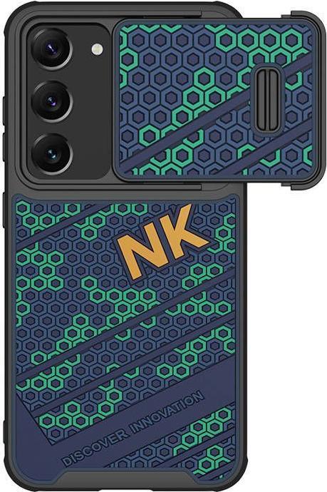 Nillkin Étui Striker pour Samsung Galaxy S23 (Bleu Vert) (Samsung Galaxy S23)
