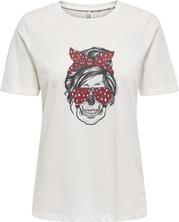 Produktbild Only Onlstella Life S/S Skull Top Cs Jrs (XS)
