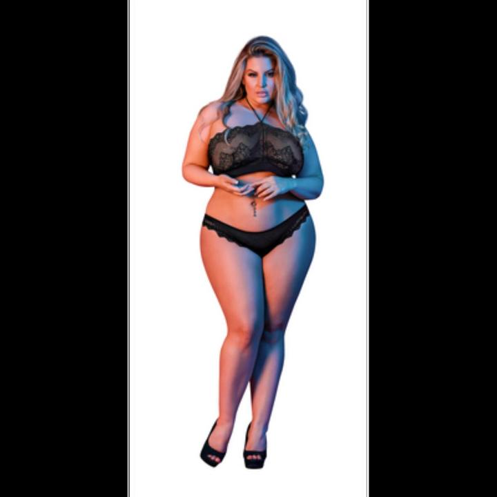 Productafbeelding Magic Silk Halter Bandeaux & Panty Set (XXL)