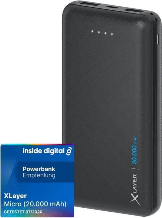 Produktbild Xlayer Micro Black (20000 mAh, 74 Wh)