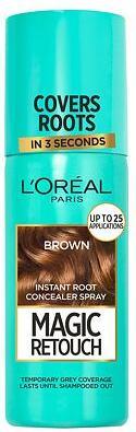 Image du produit L'Oréal Paris Magic Retouch Instant Root Concealer Spray Hair Color For Women 75 ml (Brown)