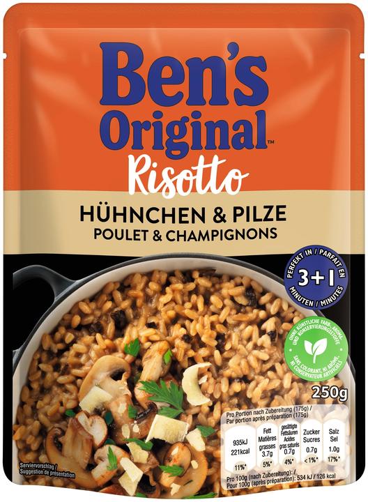 Produktbild Ben's Original Risotto Huehnch.&Pilze (250 g)