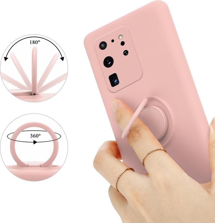 Produktbild Cadorabo TPU Liquid Ring Silicone Case Hülle (Samsung Galaxy S20 Ultra)