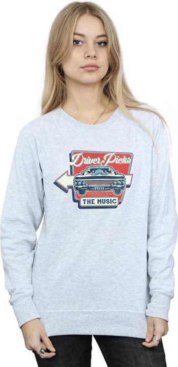 Immagine prodotto Supernatural Driver Picks The Music Felpa Donna (S)