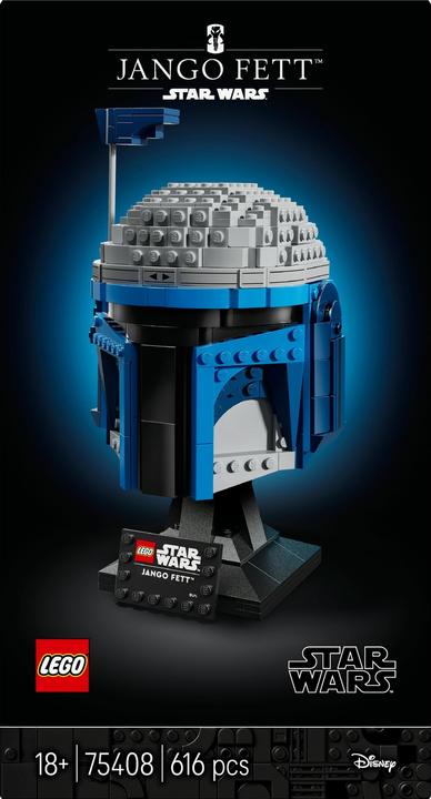 Produktbild LEGO Jango Fett™ Helm (75408, LEGO Star Wars)