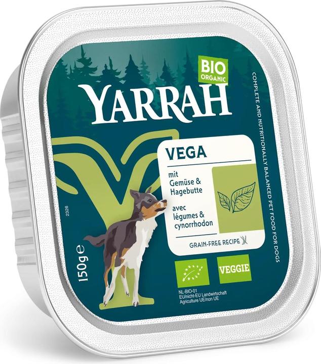 Immagine prodotto Yarrah Cibo per cani Vega in a Bowl Organic (Adulto, 1 pz., 150 g)