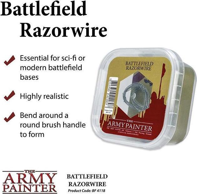 Produktbild Army Painter ARM04118 - Battlefield Razorwire/Stacheldraht (GB)