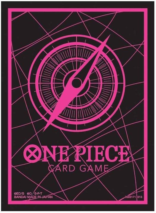 Image du produit Bandai One Piece Card Game - Jeu de manchons officiels n°6 - Noir & Rose (70 manchons)